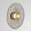 Настенный светильник Camomile 8379/8WL черный Lumion