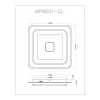 Потолочный светильник Button MR9001-CL белый