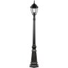 Стеклянный наземный фонарь ARSENAL S 91211S Bl прозрачный Oasis Light