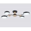 Потолочная люстра COMFORT FL4860 круглая белая Ambrella