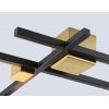 Стеклянная потолочная люстра High Light LH51015 белая Ambrella