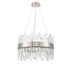 Стеклянная подвесная люстра Regina VL3135P12 прозрачная Vele Luce