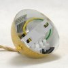 Подвесной светильник  LSP-8563-3 цилиндр желтый Lussole