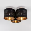 Потолочная люстра Tago 851 Tago black цилиндр желтая TK Lighting