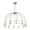 Подвесная люстра Noona CL251190 форма шар прозрачная Citilux