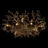 Стеклянная потолочная люстра Coral 10351/800C AB прозрачная Loft It
