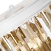 Хрустальный интерьерная настольная лампа  V5154-0/3L цвет янтарь Vitaluce