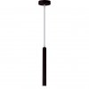Подвесной светильник Limpio 2069/88/01P цилиндр черный Stilfort