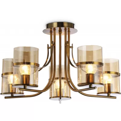 Потолочная люстра TRADITIONAL TR3222 Ambrella цвет янтарь