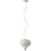 Стеклянный подвесной светильник Dune D86A0101 белый Fabbian