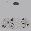 Подвесная люстра Trellis 5087/68L черная Odeon Light