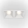 Точечный светильник Alfa LED DL043-02-10W4K-SQ-W белый Maytoni