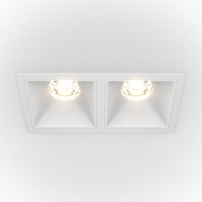 Точечный светильник Alfa LED DL043-02-10W4K-SQ-W Maytoni