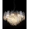 Стеклянная подвесная люстра Gramercy 670P-16 CR+CL прозрачная iLamp