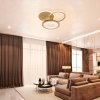 Стеклянная потолочная люстра LED LAMPS LED LAMPS 81300 белая Natali Kovaltseva
