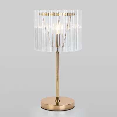 Интерьерная настольная лампа Flamel 01116/1 золото Bogate's