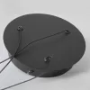 Подвесной светильник Lassen LSP-7257 круглый черный Lussole
