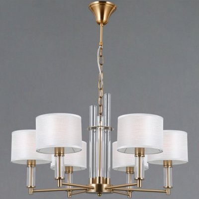 Подвесная люстра  IL0755-6PSQ-25 BRASS GENOA