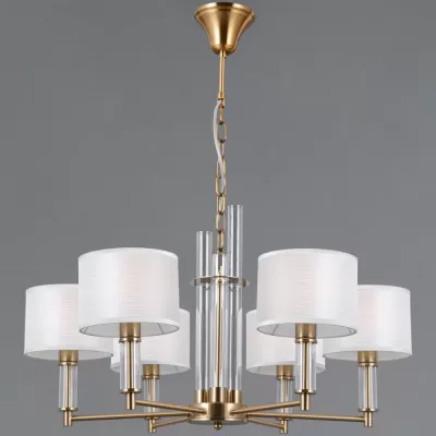 Подвесная люстра  IL0755-6PSQ-25 BRASS GENOA