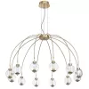 Подвесная люстра Noona CL251190 форма шар прозрачная Citilux