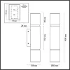 Настенный светильник Marbella 6674/12WL цилиндр белый Odeon Light