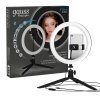 Офисная настольная лампа Ring Light RL002 круглый белый Gauss