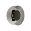 Стеклянный настенный светильник Totem 10466W Smoke matte black цилиндр Loft It