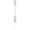 Стеклянный подвесной светильник Mist P101PL-L300-12W3K-W белый цилиндр Maytoni