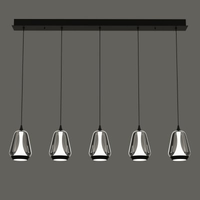 Подвесной светильник MD24001011 MD24001011-5B black/smoky DeLight Collection