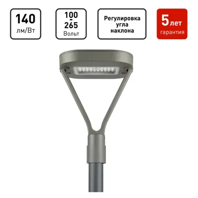 Уличный консольный светильник SPP-5 SPP-505-0-30K-050 ЭРА