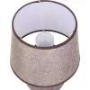 Интерьерная настольная лампа Tareka 8213/1T конус коричневый Lumion
