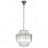 Стеклянная подвесная люстра Destiny MD0267-4A прозрачная iLamp Стеклянная подвесная люстра Destiny MD0267-4A прозрачная iLamp
