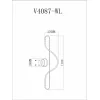 Бра True V4087-WL белое