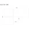 Настенный светильник Acrux A2217AP-2WH белый Artelamp