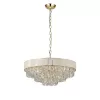 Хрустальная подвесная люстра Raffinato 4783-12P прозрачная Favourite