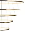 Подвесной светильник Ring 10015/5 круглый желтый Loft It