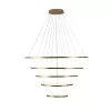 Подвесной светильник Ring 10015/5 круглый желтый Loft It