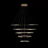 Подвесной светильник Ring 10015/5 круглый желтый Loft It