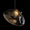 Стеклянный подвесной светильник Random 10469S Smoke конус Loft It