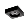 Стеклянный точечный светильник Lui mini 006147 черный Lightstar