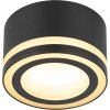 Точечный светильник  OL51 BK черный цилиндр ЭРА