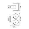 Стеклянный архитектурная подсветка Paro 362692 цилиндр прозрачный Lightstar