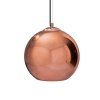 Стеклянный подвесной светильник Copper Shade LOFT2023-B коричневый форма шар Loft It