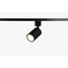 Трековый светильник  TR76 - GU10 BK цилиндр черный ЭРА