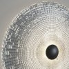 Настенный светильник Titania 40033/1 LED черный круглый прозрачный Eurosvet