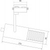 Трековый светильник Forema 85030/01 черный цилиндр Elektrostandard