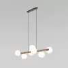 Стеклянный подвесной светильник Estera Wood 10272 Estera Wood белый форма шар TK Lighting