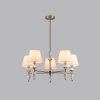 Потолочная люстра Vermont 8274/5 белая конус Lumion