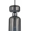 Стеклянный подвесной светильник Gloss 1141/1S Chrome/Smoke цилиндр Escada