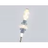 Стеклянный торшер High Light LH53132 цилиндр белый Ambrella